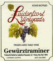 Leidenfrost 2007 Gewurztraminer